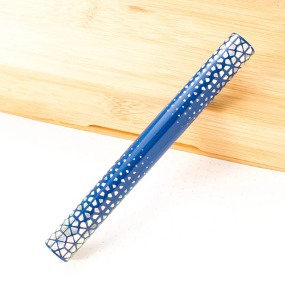 Cypress Modern Raden Color Geometry Fountain Pen - Blue