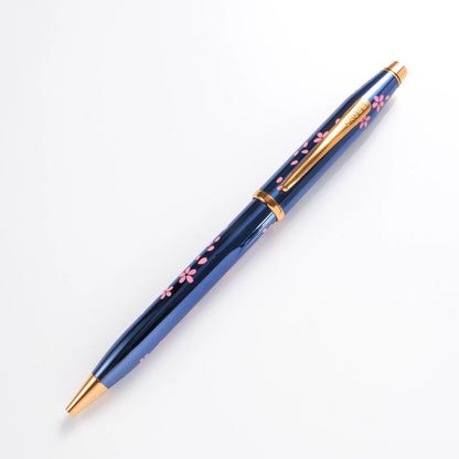 Cross Century II Cherry Blossom Ballpoint Pen － Translucent Blue