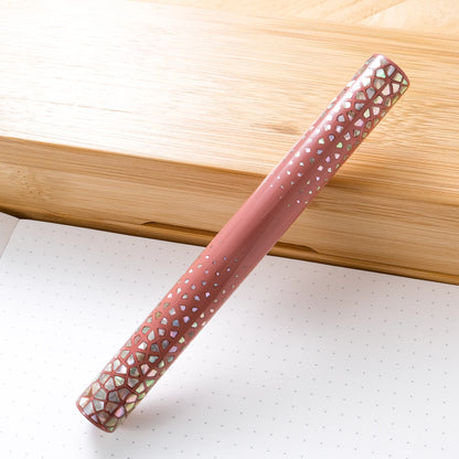 Cypress Modern Raden Color Geometry Fountain Pen - Pink