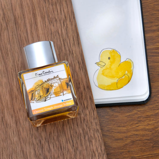 Pierre Cardin City Fantasy Street Inkasy Waterproof Ink - Chinese Temple Orange Yellow (25ml)