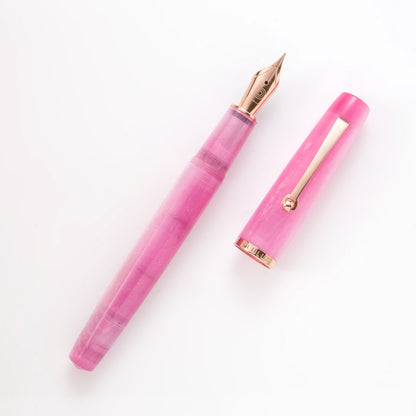 Penlux x Lennon Tool Bar Concerto Fountain Pen & Ink Set - Rose Nebula