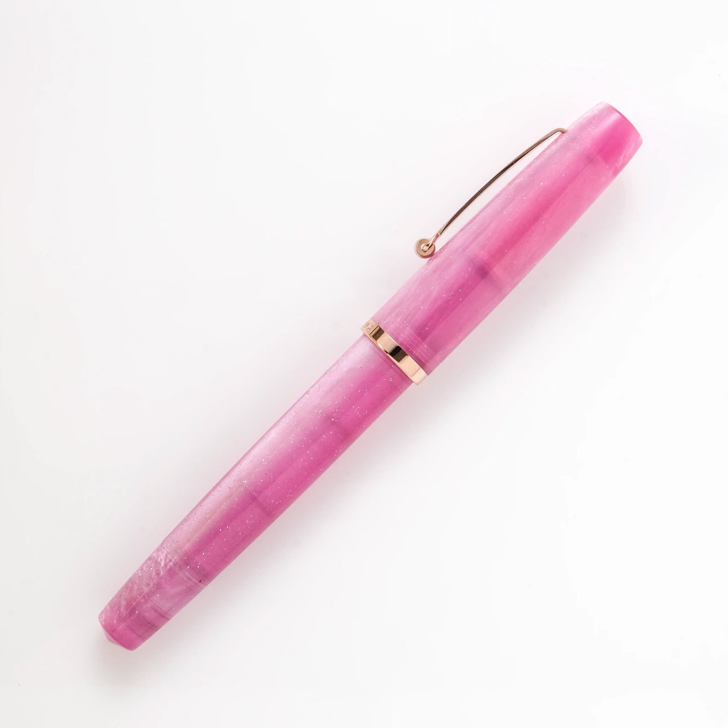 Penlux x Lennon Tool Bar Concerto Fountain Pen & Ink Set - Rose Nebula