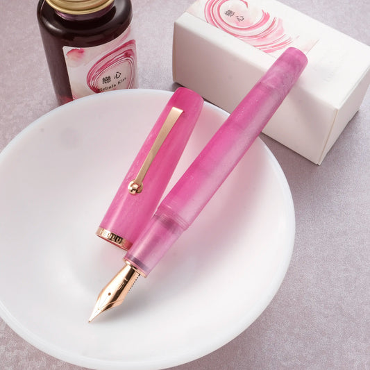 [PRE-ORDER] Penlux x Lennon Tool Bar Concerto Fountain Pen & Ink Set - Rose Nebula
