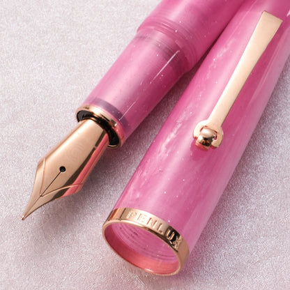 Penlux x Lennon Tool Bar Concerto Fountain Pen & Ink Set - Rose Nebula