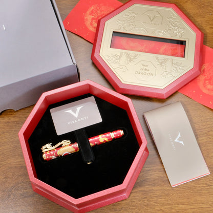 Visconti Year of the Dragon Fountain Pen (2024 Limited Edition)