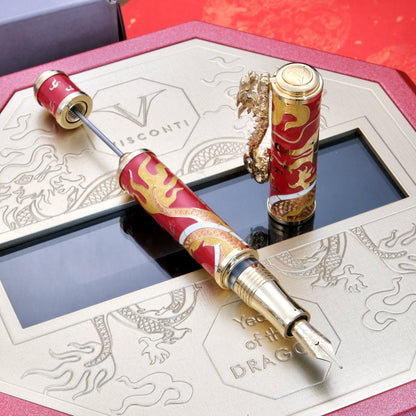 Visconti Year of the Dragon Fountain Pen (2024 Limited Edition)