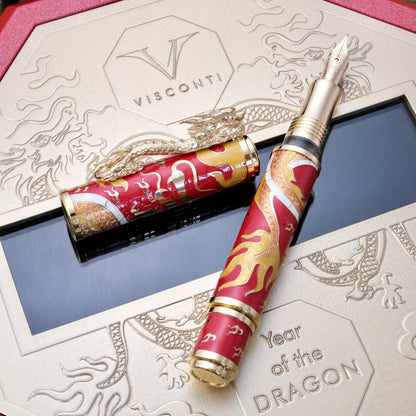 Visconti Year of the Dragon Fountain Pen (2024 Limited Edition)