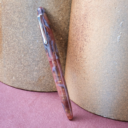 Cypress Colorful Fountain Pen - Krakatoa