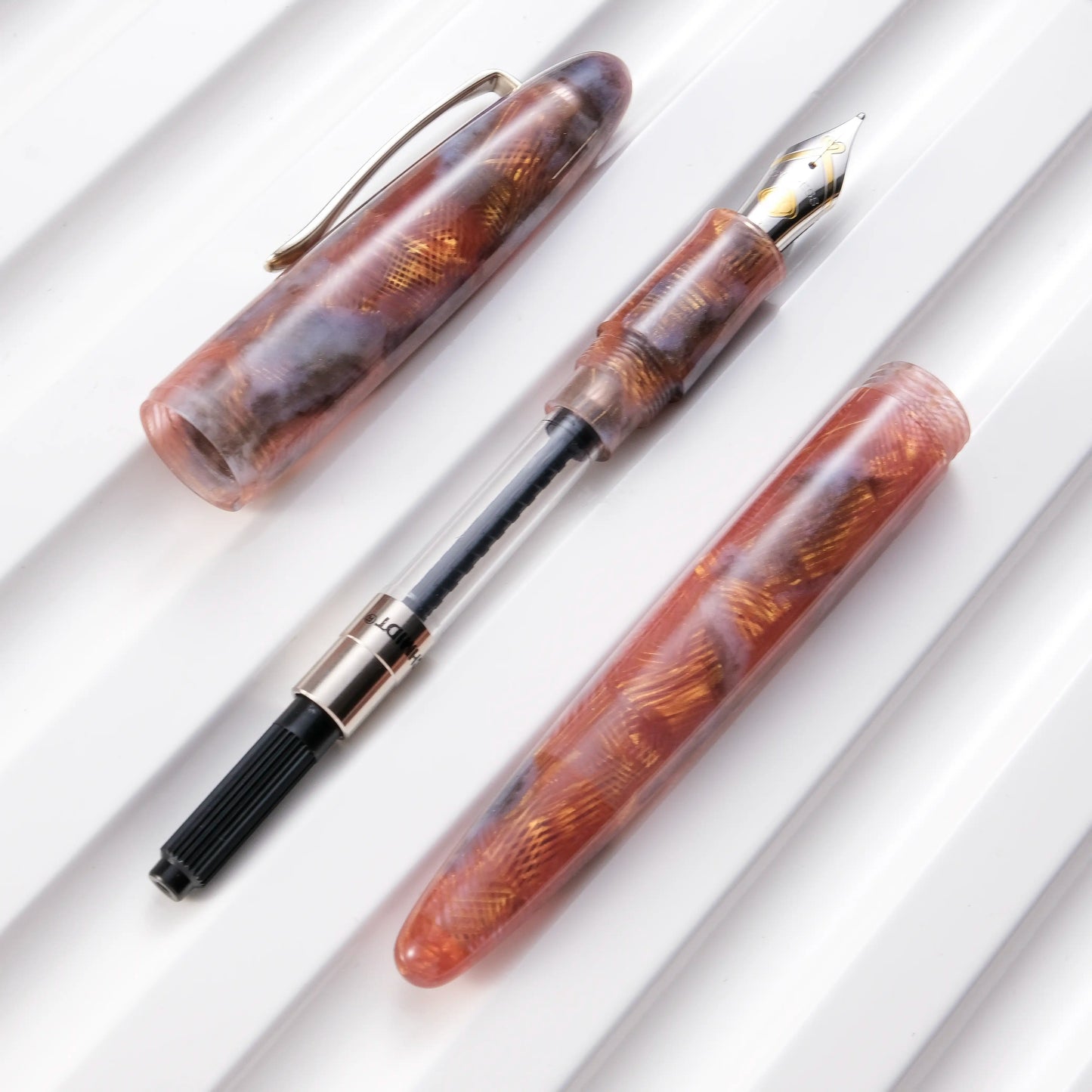 Cypress Colorful Fountain Pen - Krakatoa