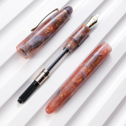 Cypress Colorful Fountain Pen - Krakatoa