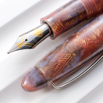 Cypress Colorful Fountain Pen - Krakatoa