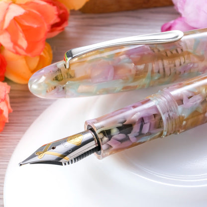 Cypress Colorful Fountain Pen - Flower Garden
