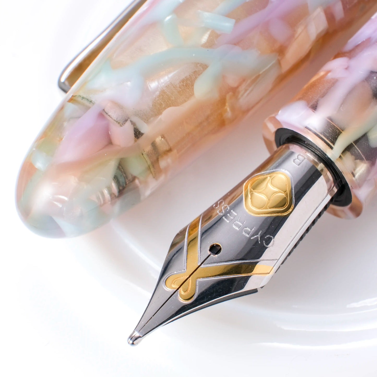 Cypress Colorful Fountain Pen - Flower Garden