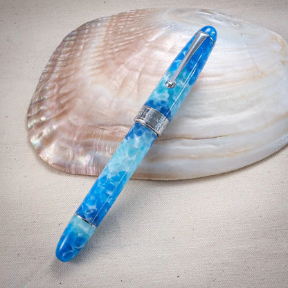 Penlux Masterpiece Grande Reserva Fountain Pen - Blue Tears