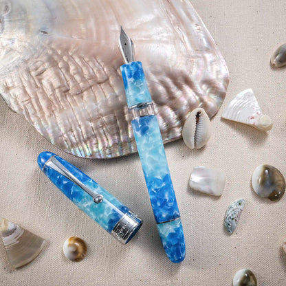 Penlux Masterpiece Grande Reserva Fountain Pen - Blue Tears