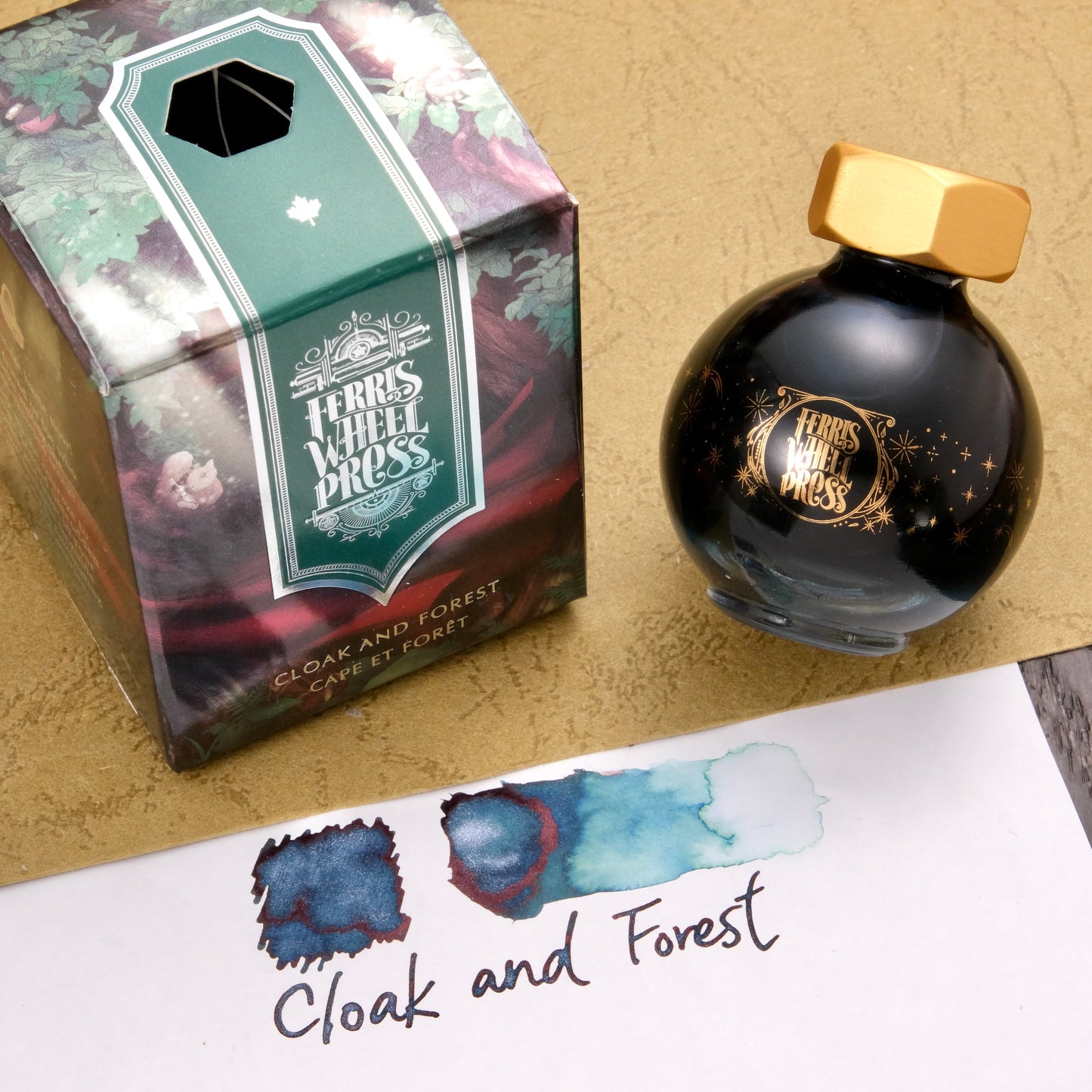 Ferris Wheel Press Ferritale Ink - Cloak and Forest