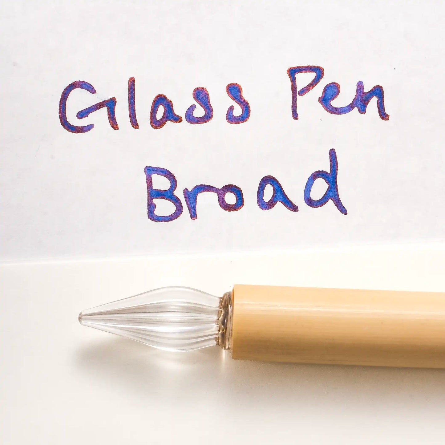 Sase Kogyosho 佐瀨工業所 Bamboo Glass Pen 3-Piece Set (Green)