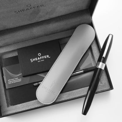 Sheaffer Legacy Fountain Pen - Black, Chrome Trim