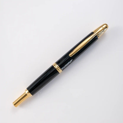 Pilot Capless Gold Trim Fountain Pen with 18kt Gold Nib