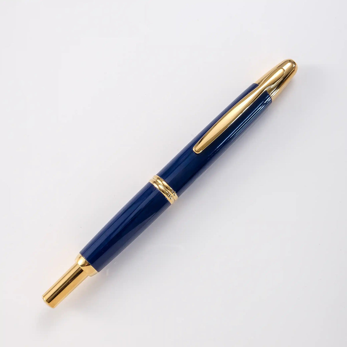 Pilot Capless Gold Trim Fountain Pen with 18kt Gold Nib