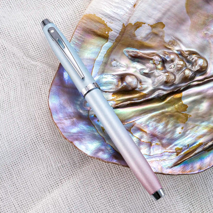 Sheaffer 100 Expressions Blue and Pink Pearlized Gradient Rollerball Pen