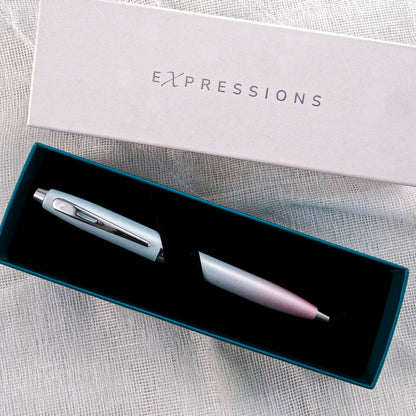 Sheaffer 100 Expressions Blue and Pink Pearlized Gradient Rollerball Pen