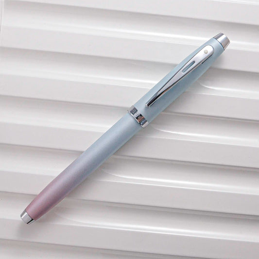 Sheaffer 100 Expressions Blue and Pink Pearlized Gradient Rollerball Pen