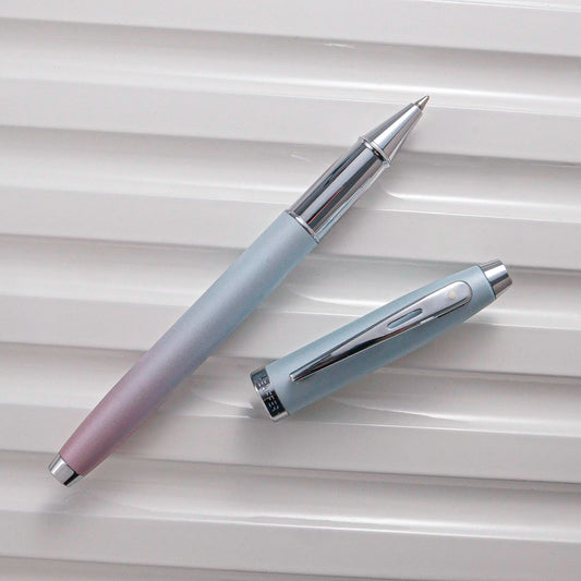 Sheaffer 100 Expressions Blue and Pink Pearlized Gradient Rollerball Pen
