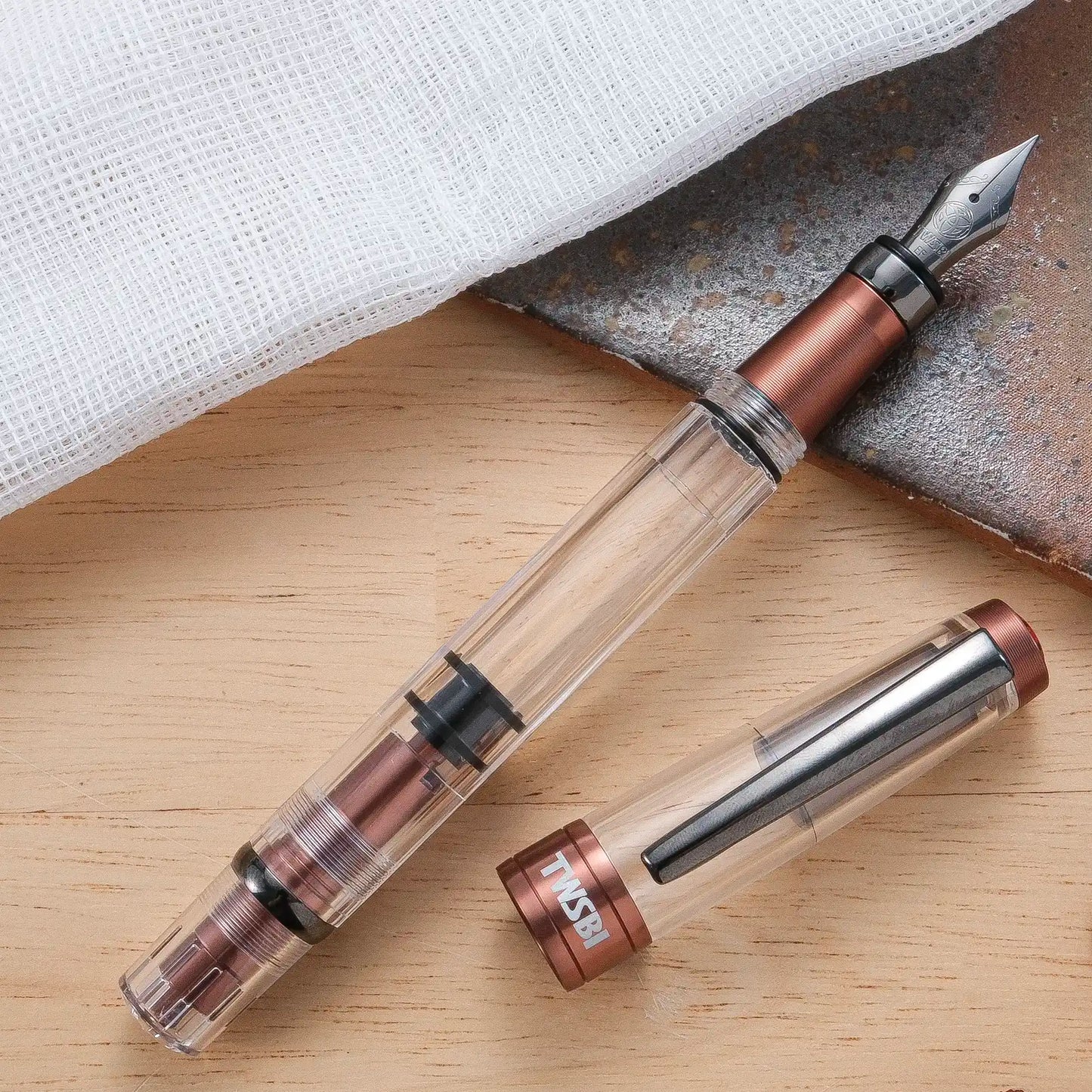 TWSBI Diamond 580ALR Fountain Pen - Affogato with Onyx