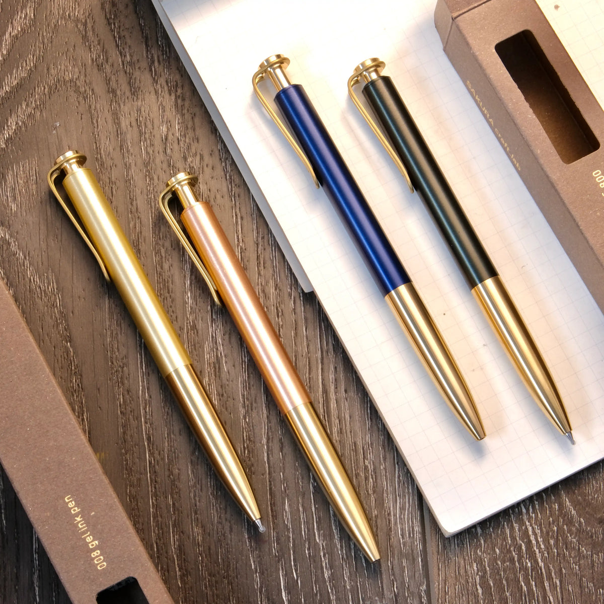 SAKURA craft_lab 008 Gel Ink Pen - Tritone Gold – Muze Pens SAKURA craft_lab 008 Gel Ink Pen - Tritone Gold – Muze Pens
