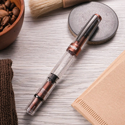 TWSBI Diamond 580ALR Fountain Pen - Affogato with Onyx