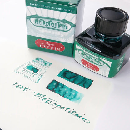 Jacques Herbin Paris Collection Ink - Vert Métropolitain