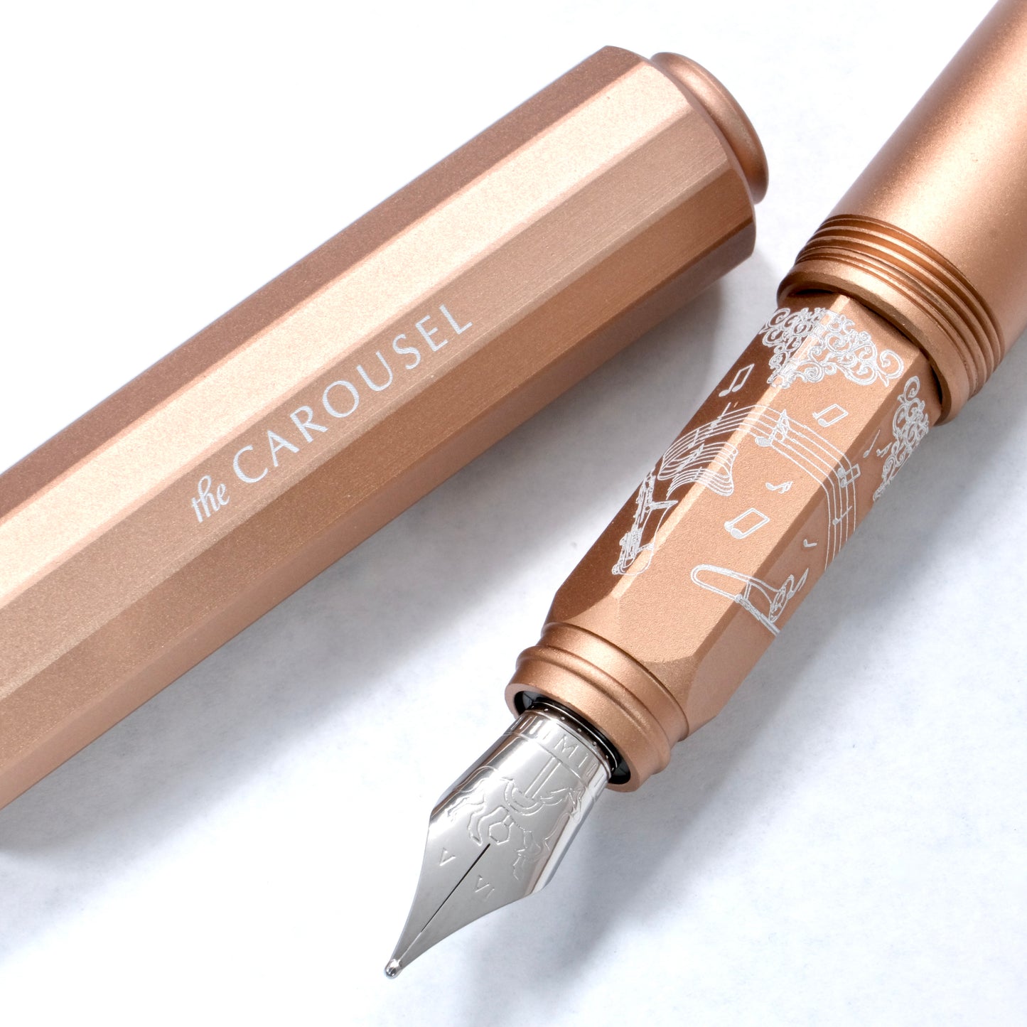 Ferris Wheel Press Aluminum Carousel Fountain Pen - Terracotta Canyon (Limited Edition)