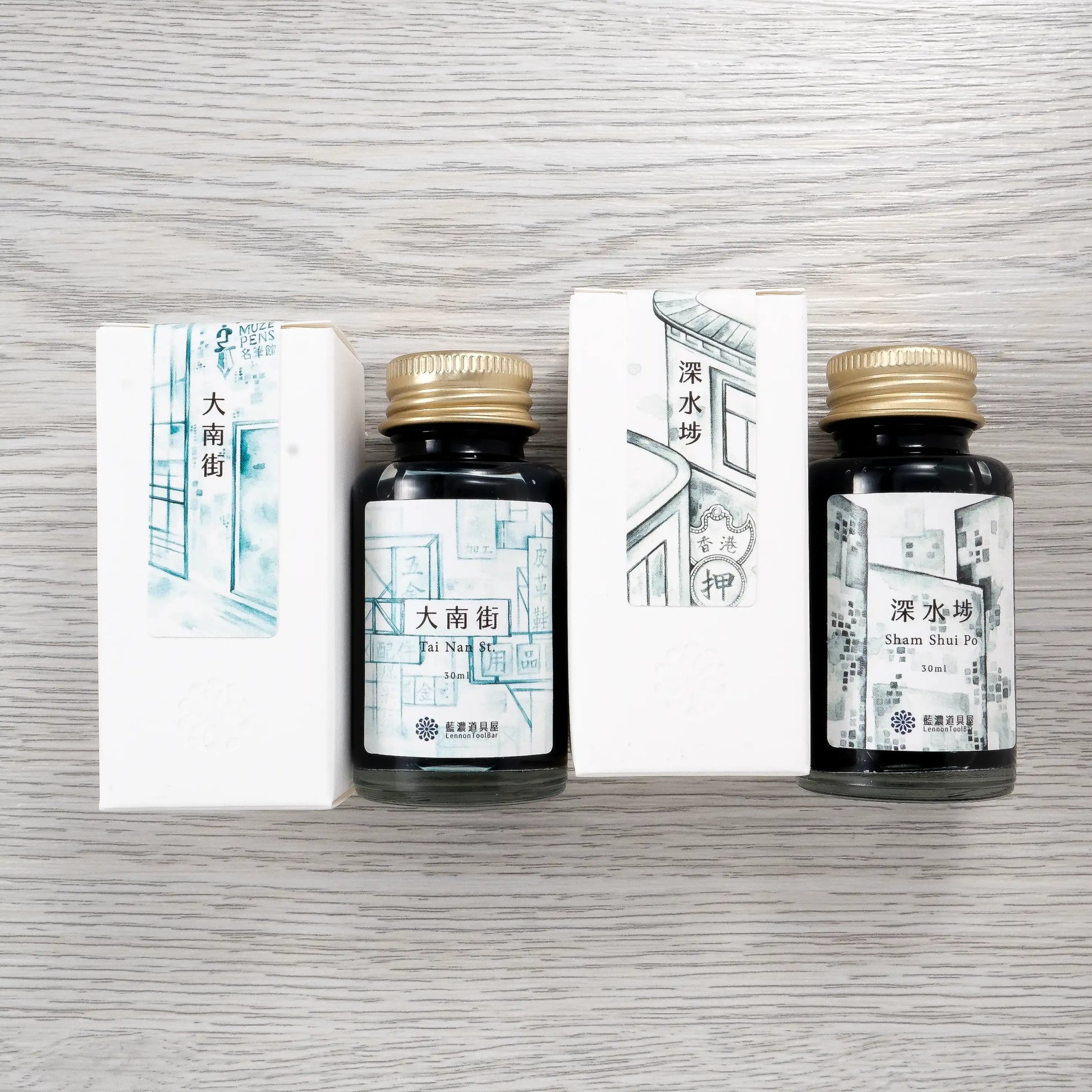Lennon Tool Bar x Muze Pens 2025 Limited Edition Ink - Tai Nan St. Lennon Tool Bar x Muze Pens 2025 Limited Edition Ink - Tai Nan St.