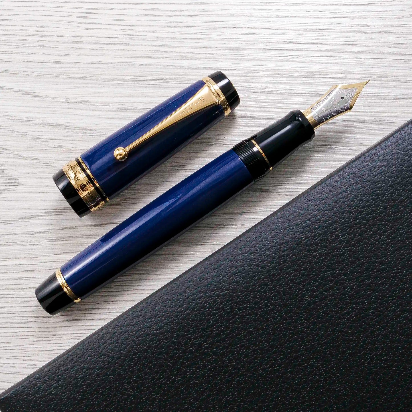 Pilot Custom Urushi Fountain Pen - Navy Blue