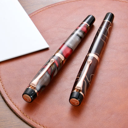 Opus 88 Harmony Eyedropper Fountain Pen - Brown