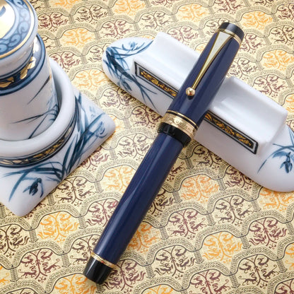 Pilot Custom Urushi Fountain Pen - Navy Blue