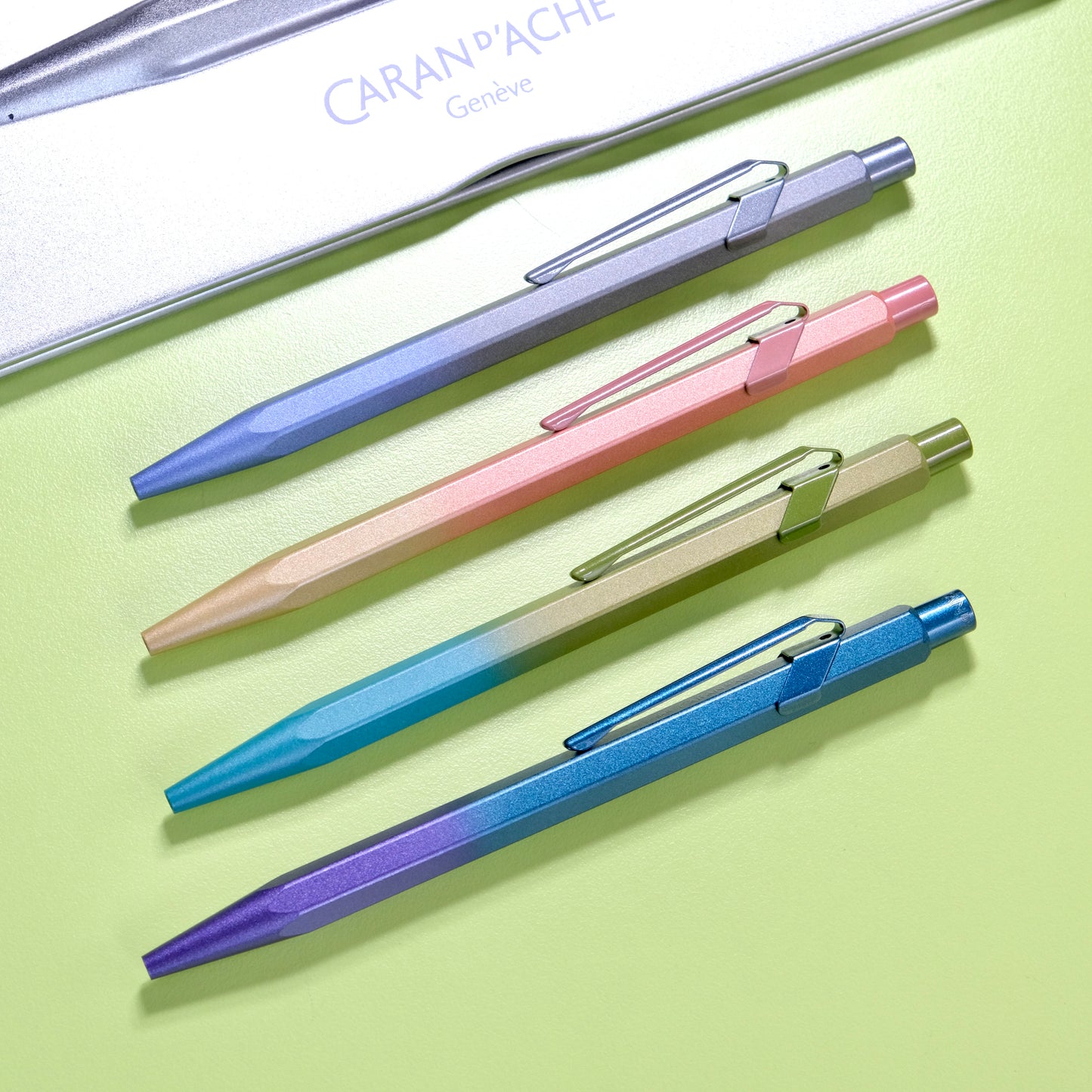 Caran d'Ache 849 Claim Your Style Ballpoint Pen - Green Arctic (5th Edition)