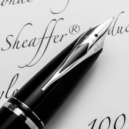 Sheaffer Legacy Fountain Pen - Black, Chrome Trim