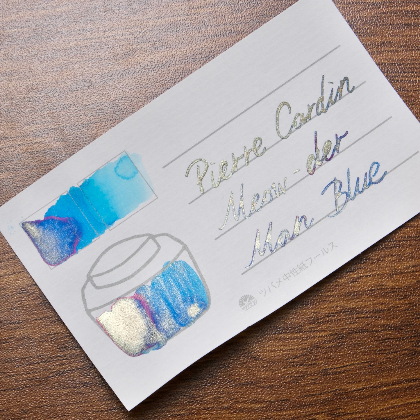 Pierre Cardin Colours of Explorers Shimmering Ink - ⁠Meow-der Man Blue