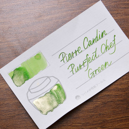 Pierre Cardin Colours of Explorers Shimmering Ink - ⁠Purrfect Chef Green