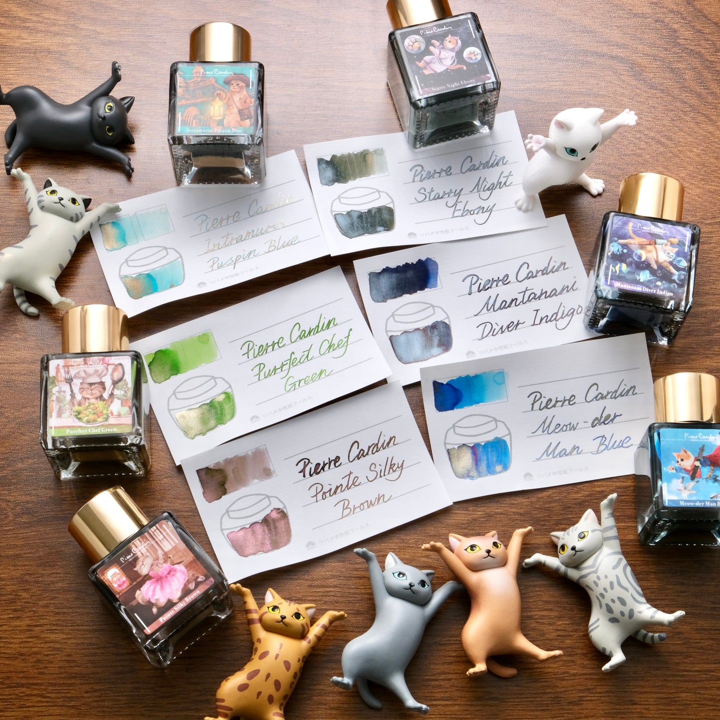 Pierre Cardin Colours of Explorers Shimmering Ink - ⁠Meow-der Man Blue