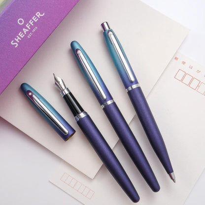 Sheaffer VFM Expressions Blue and Purple Gradient Rollerball Pen