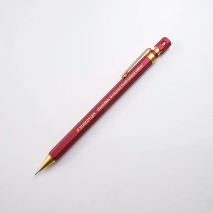 STAEDTLER Hexagonal 0.5mm Mechanical Pencil - Red Version 3 (Limited Edition)