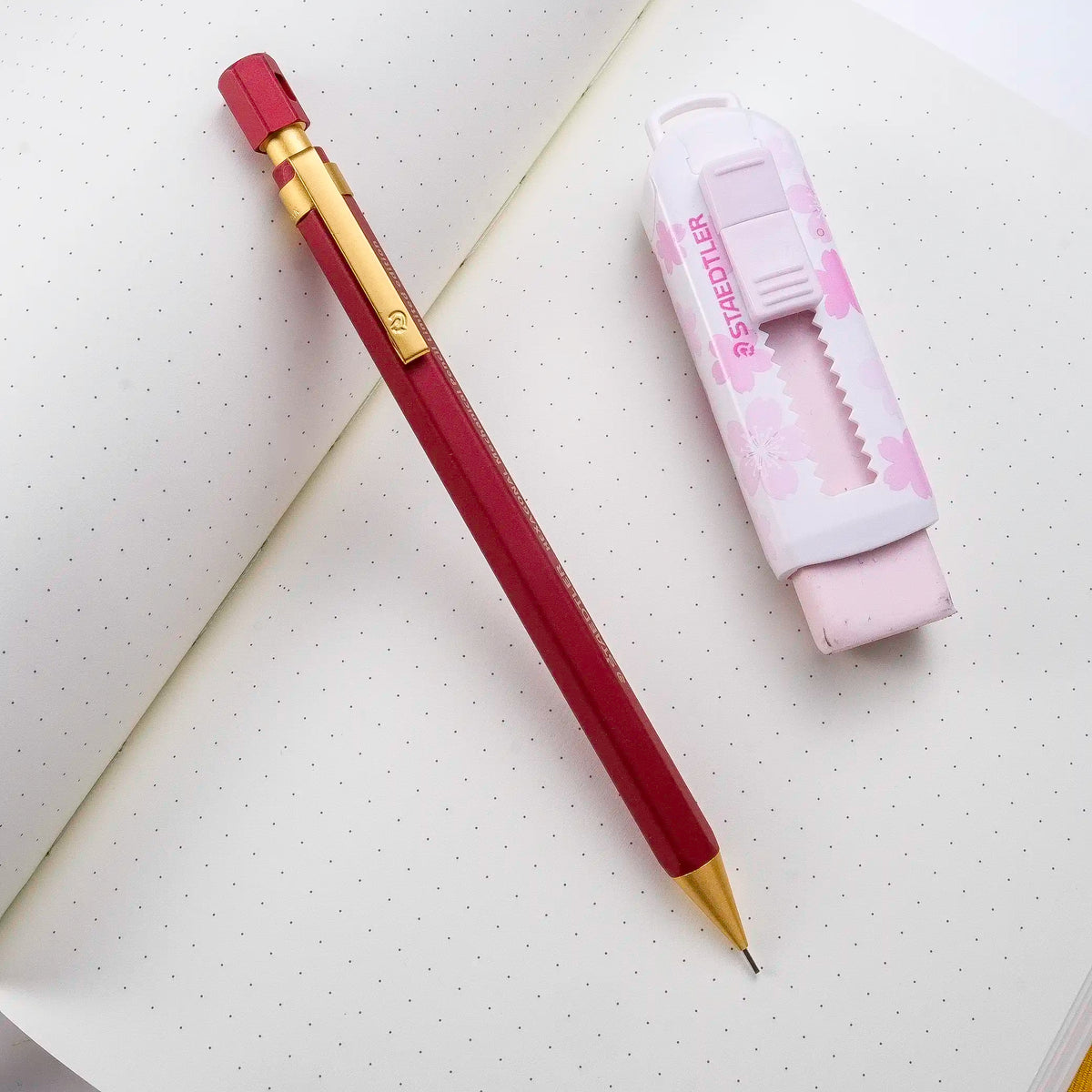 STAEDTLER Hexagonal 0.5mm Mechanical Pencil - Red Version 3 STAEDTLER Hexagonal 0.5mm Mechanical Pencil - Red Version 3