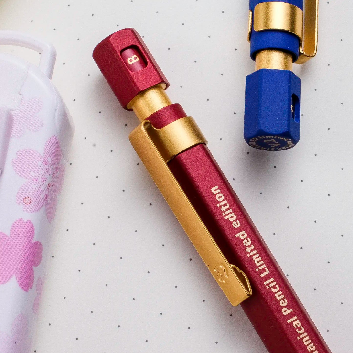 STAEDTLER Hexagonal 0.5mm Mechanical Pencil - Red Version 3 (Limited Edition)