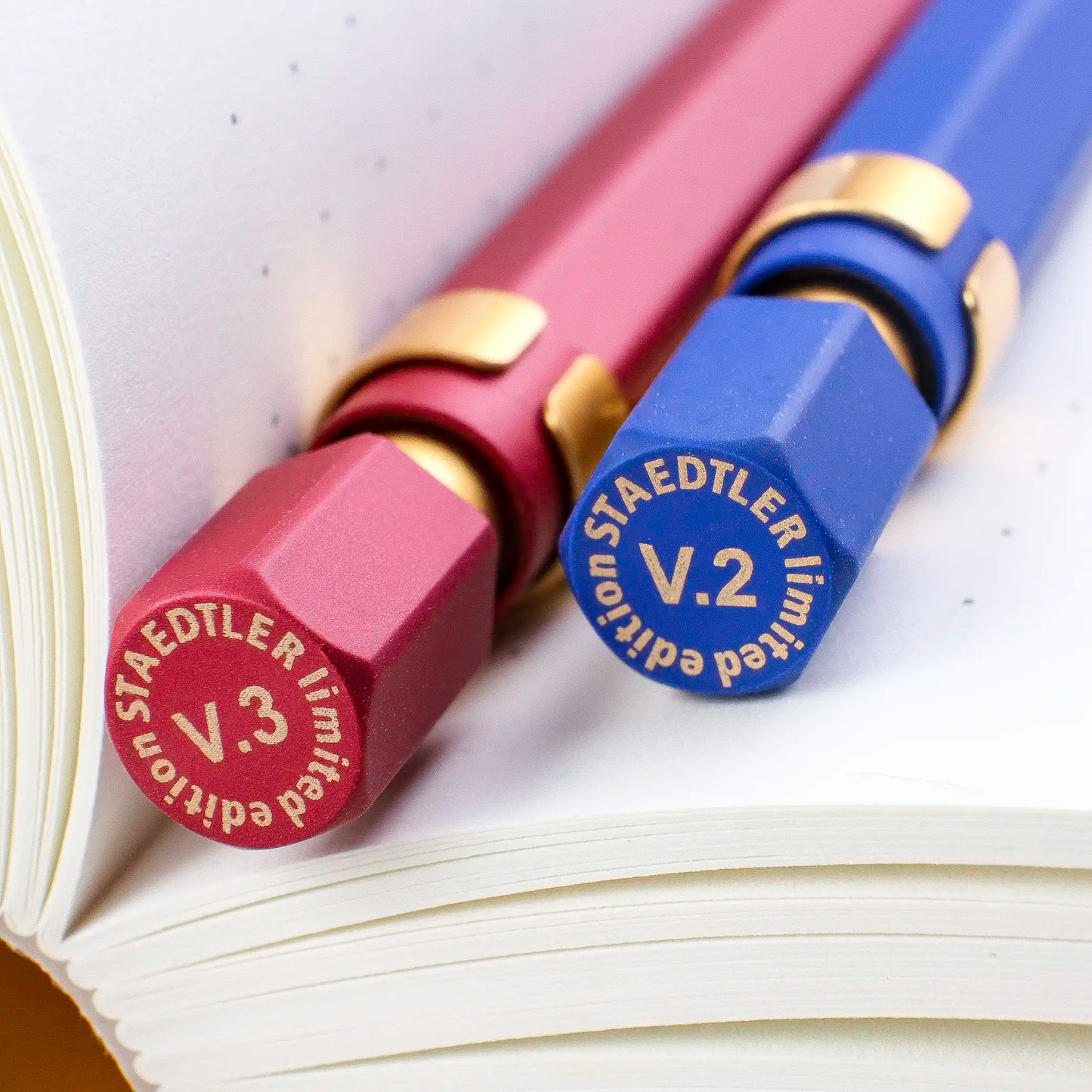 STAEDTLER Hexagonal 0.5mm Mechanical Pencil - Red Version 3 (Limited Edition)