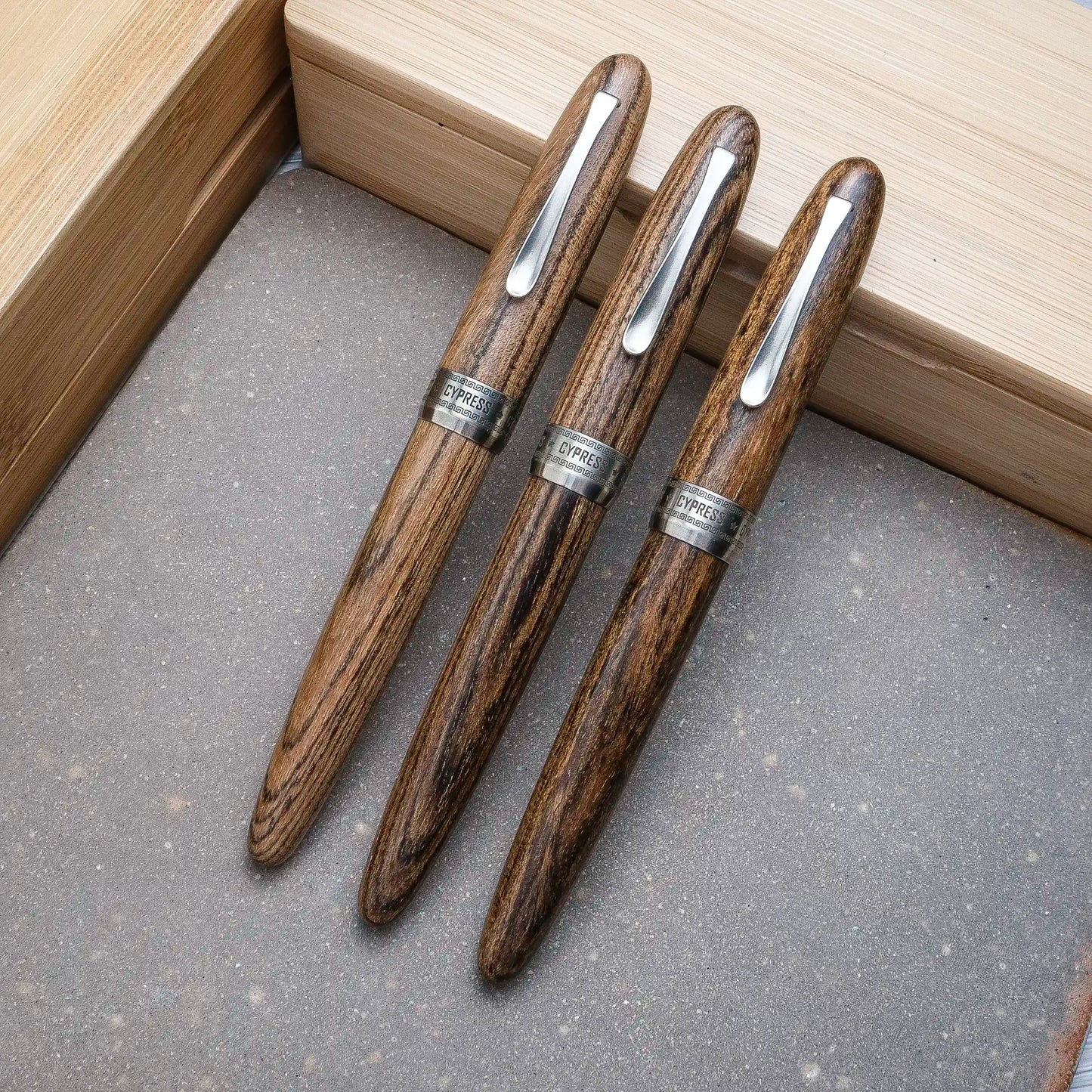 Cypress Midas Touch (Cigar) Fountain Pen - Bocote