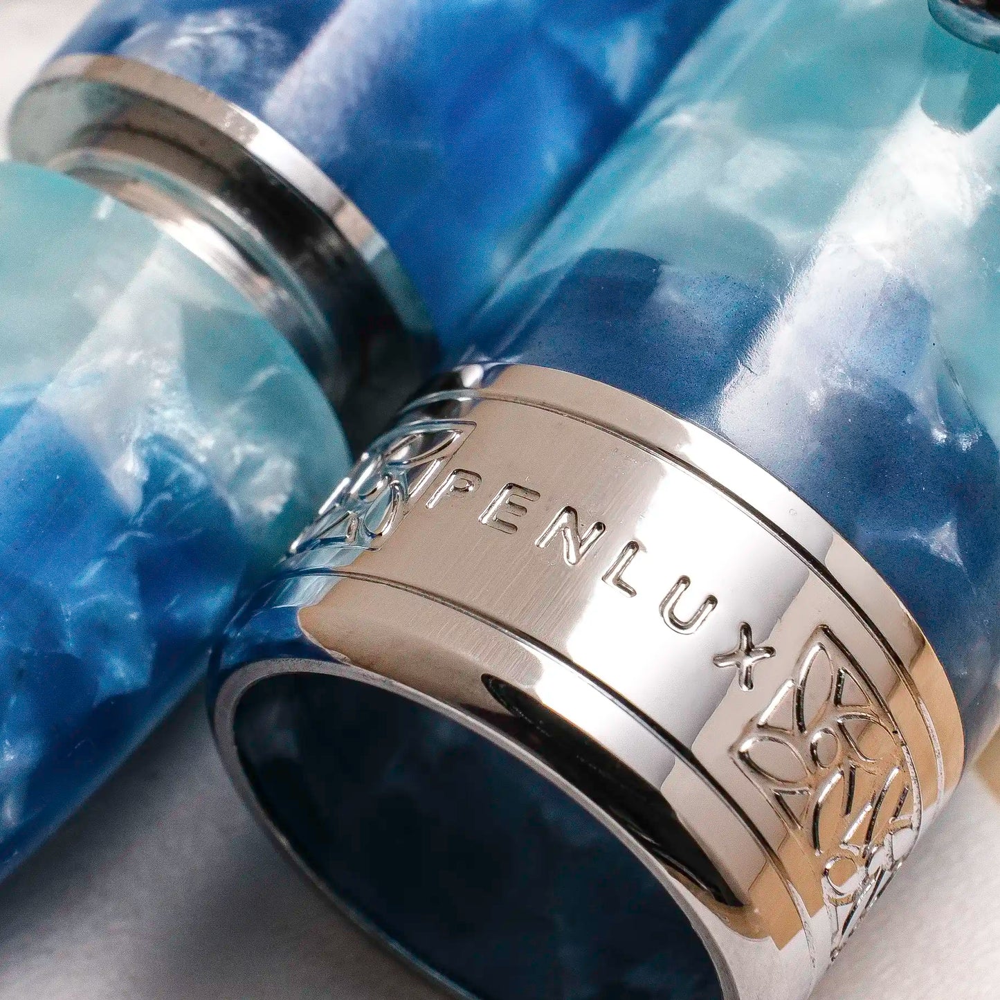Penlux Masterpiece Grande Reserva Fountain Pen - Blue Tears