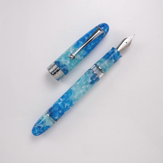 Penlux Masterpiece Grande Reserva Fountain Pen - Blue Tears